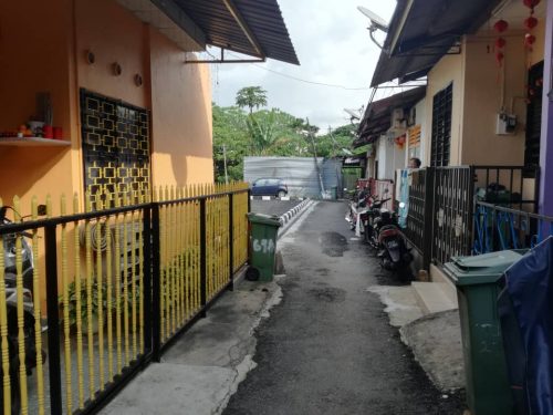 Flood woes in Hong Seng Estate resolved | Buletin Mutiara