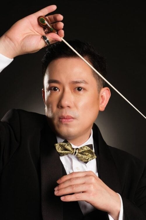 penang youth orchestra's music director ng huck aik