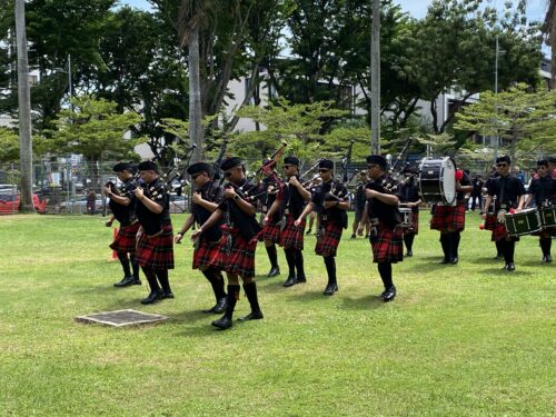 st john’s alumni pipe band