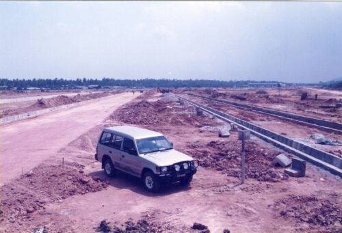 6. construction of bukit minyak industrial park in 1994