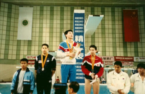 jeff asian swim champs silver